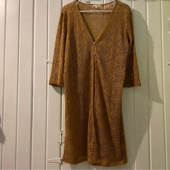 MAURICES button front lace cardigan-medium (read description) - Picture 2 of 9